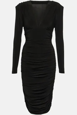 Norma Kamali Midikleid aus Jersey