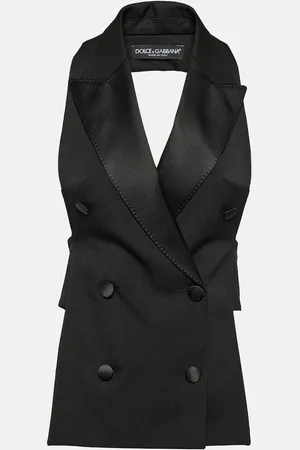 Dolce & Gabbana Weste aus Wolle und Seide