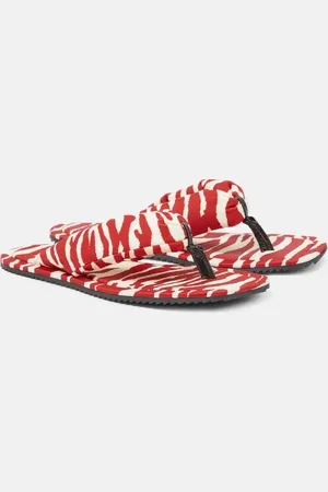 The Attico Bedruckte Sandalen Indie