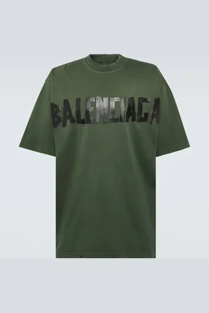 Balenciaga T-Shirt Tape aus Jersey