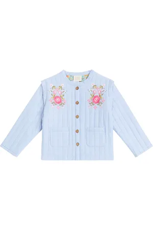 Louise Misha Bestickte Jacke Mauricette aus Baumwolle