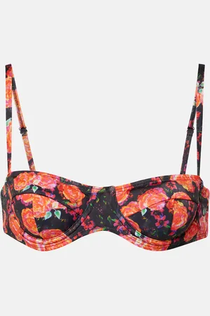 Bananhot Bedrucktes Bikini-Oberteil Lenny