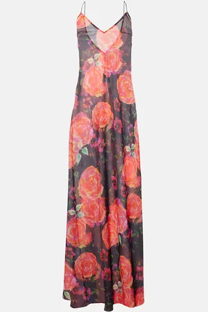 Bananhot Bedrucktes Maxikleid