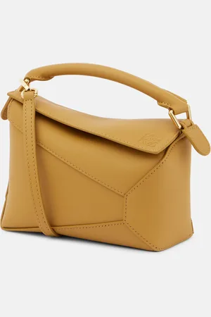 Loewe Tote Puzzle Edge Mini aus Leder