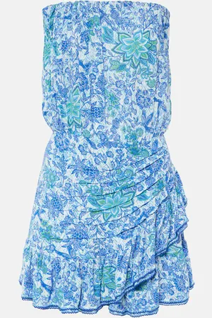 POUPETTE ST BARTH Bedrucktes Minikleid