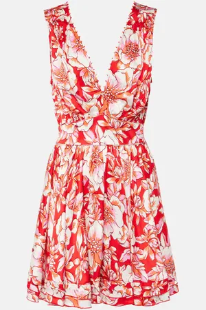 POUPETTE ST BARTH Bedrucktes Minikleid Bessie