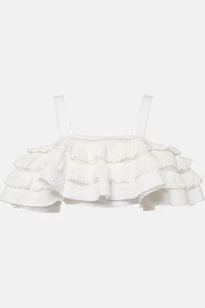 Carolina Herrera Cropped-Top aus Baumwolle