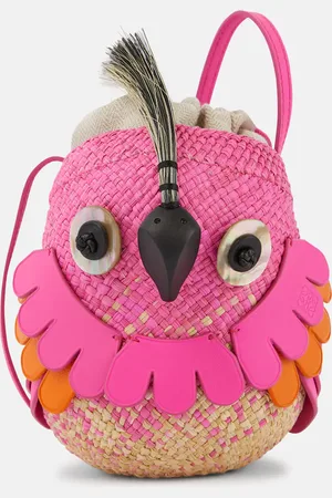 Loewe Bucket-Bag Bird Mini mit Leder