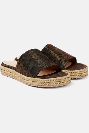 Gianvito Rossi Espadrille-Pantoletten