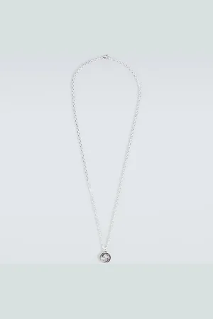 Gucci Halskette Interlocking G aus Sterlingsilber