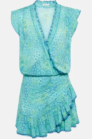 POUPETTE ST BARTH Bedrucktes Minikleid Estelle