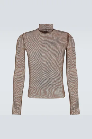 Balenciaga Top aus Mesh