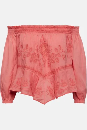 Isabel Marant Off-Shoulder-Top Erine