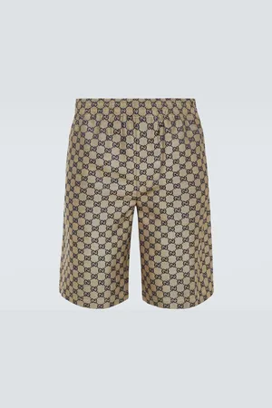 Gucci Shorts GG aus einem Leinengemisch