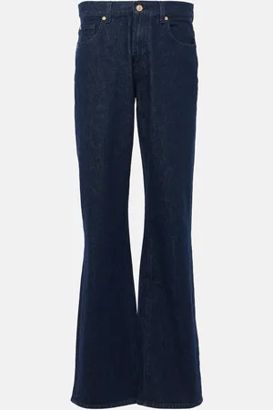 7 for all Mankind High-Rise Flared Jeans Tess