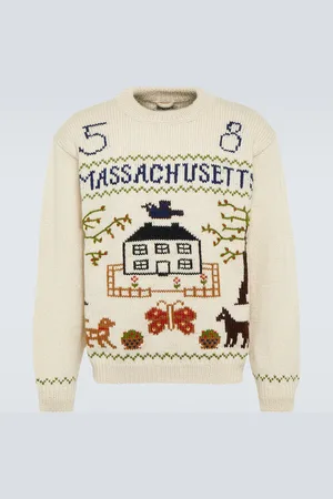 BODE Pullover Homestead Sampler aus Wolle