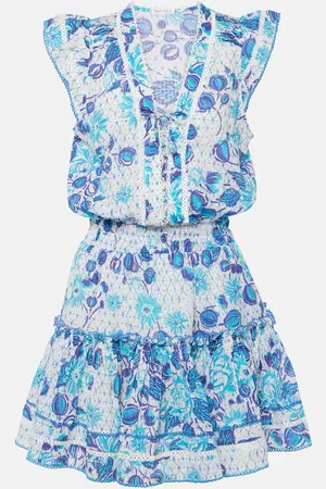 POUPETTE ST BARTH Bedrucktes Minikleid Anais aus Baumwolle