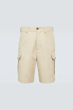 Loro Piana Cargo-Shorts Bizen aus Baumwolle und Leinen