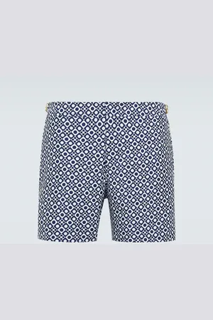 Orlebar Brown Bedruckte Badeshorts Bulldog