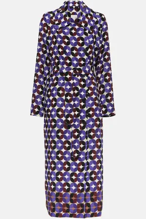 DRIES VAN NOTEN Bedruckter Mantel