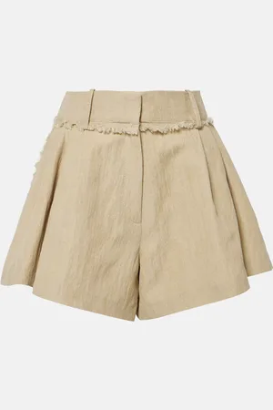 Paco rabanne High-Rise-Shorts aus einem Baumwollgemisch
