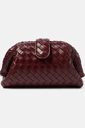Bottega Veneta Clutch Lauren 1980 aus Leder