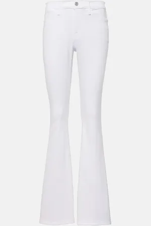 Frame High-Rise Flared Jeans Le High Flare