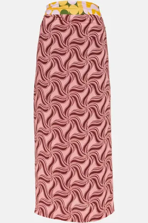 DRIES VAN NOTEN Bedruckter Maxirock