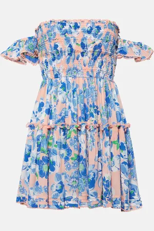 POUPETTE ST BARTH Bedrucktes Minikleid Aurora