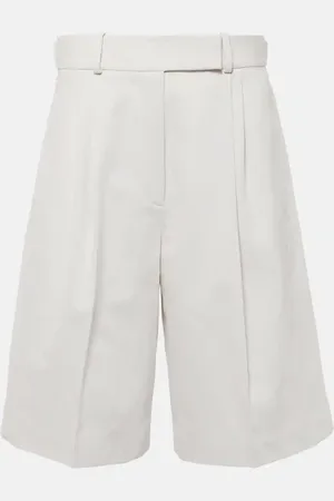 Proenza Schouler Bermuda-Shorts Jenny aus Baumwolle und Leinen