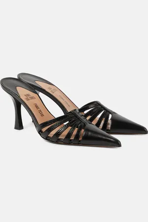 PARIS TEXAS Mules Nadia 85 aus Leder