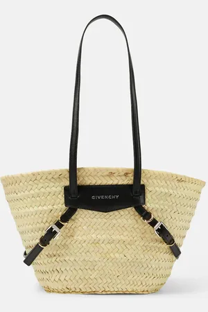 Givenchy Tote Voyou Small aus Raffiabast