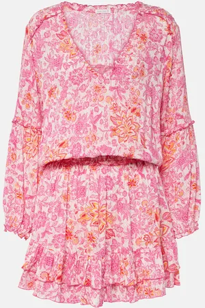 POUPETTE ST BARTH Bedrucktes Minikleid