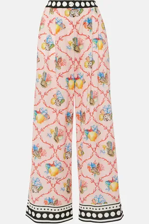 Dolce & Gabbana Palazzo-Hose Capri aus Baumwolle