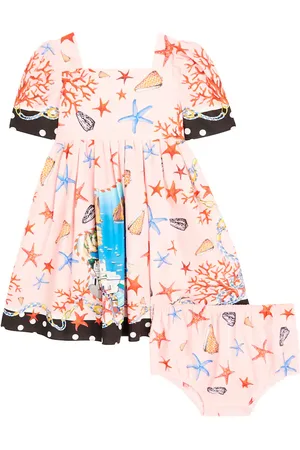 Dolce & Gabbana Baby Set Capri aus Kleid und Höschen