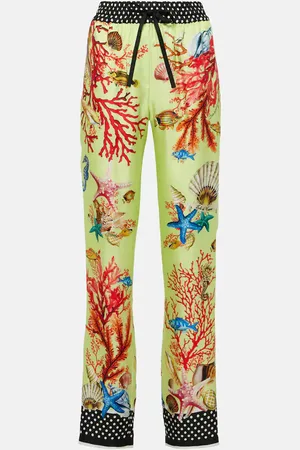 Dolce & Gabbana Hose Capri aus Seide