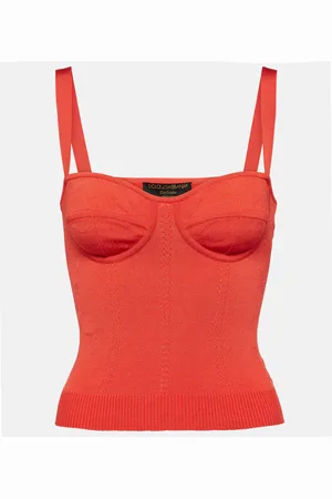 Dolce & Gabbana Bustier-Top aus Strick