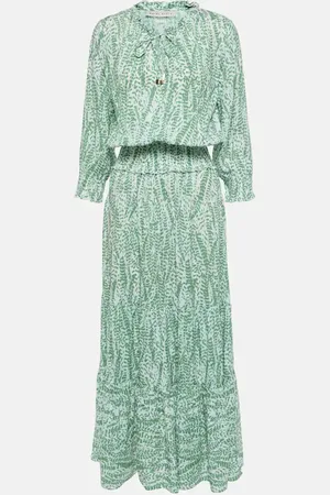 Heidi Klein Bedrucktes Maxikleid Belle Mare Plage