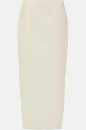 Givenchy Midirock aus Mohair und Wolle