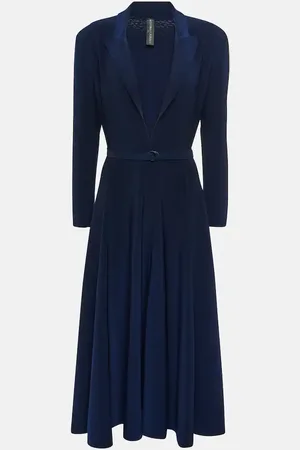 Norma Kamali Midikleid aus Jersey