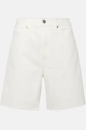 NILI LOTAN High-Rise Jeansshorts Russel