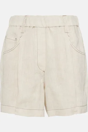 Brunello Cucinelli Shorts aus Leinen