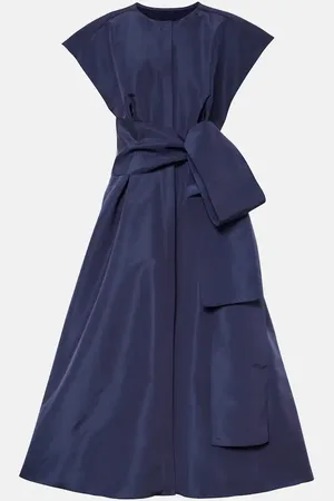 Carolina Herrera Midikleid aus Seide