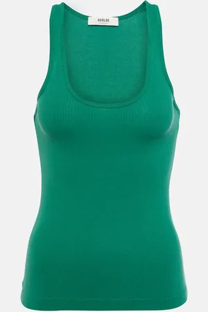AGOLDE Top Bianca aus Rippstrick