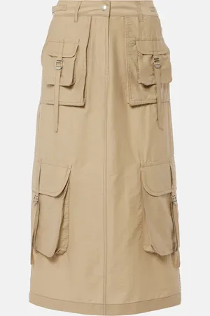 Acne Studios Cargorock aus einem Baumwollgemisch