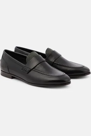 Brunello Cucinelli Loafers Monili aus Leder