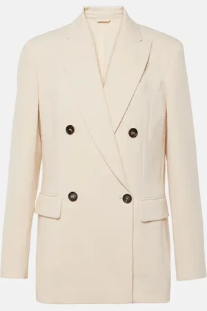 Brunello Cucinelli Blazer aus einem Baumwollgemisch