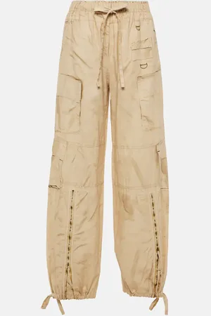 Acne Studios Cargohose aus Leinen und Baumwolle
