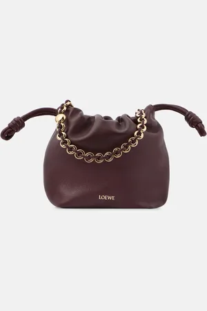 Loewe Clutch Flamenco Mini aus Leder