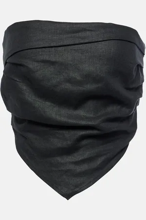 FAITHFULL THE BRAND Cropped-Top Antibes aus Leinen
